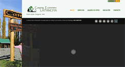 Desktop Screenshot of ecoturismolapancha.cl